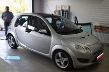Фото замена стекла Smart в АвтоПрофи Тюмень